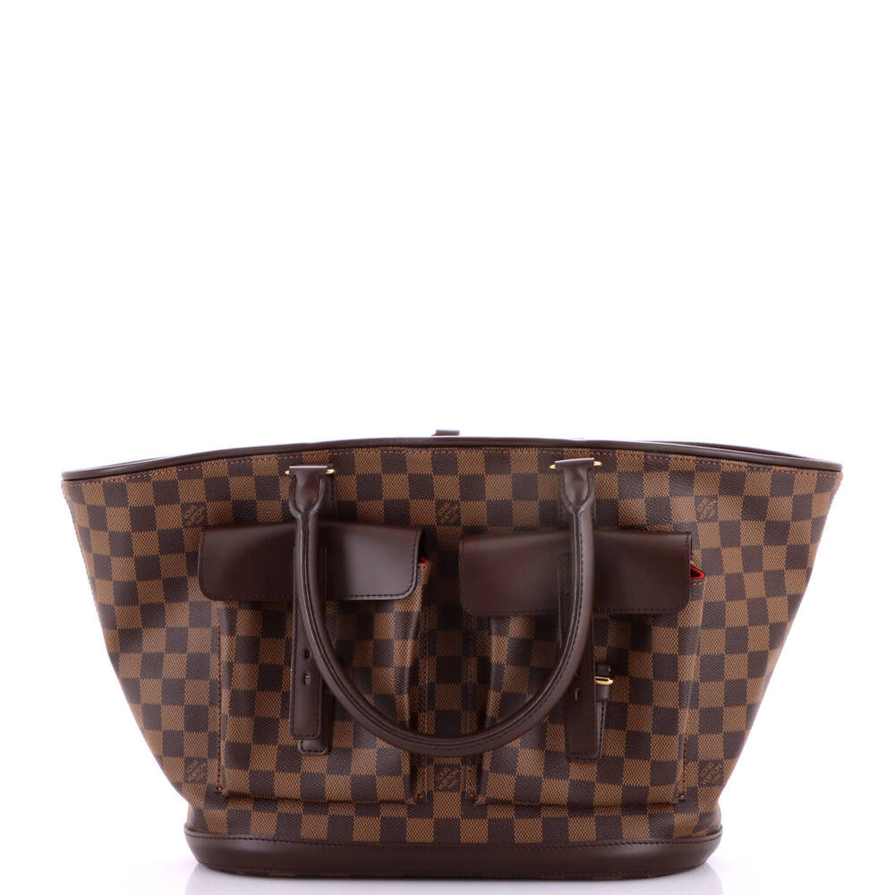 Louis Vuitton GM Manosque Handbag Damier